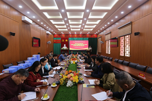 Hội nghị khảo sát và thẩm định Trường Chính trị Tô Hiệu thành phố  Hải Phòng (sau hợp nhất) đạt chuẩn mức 1